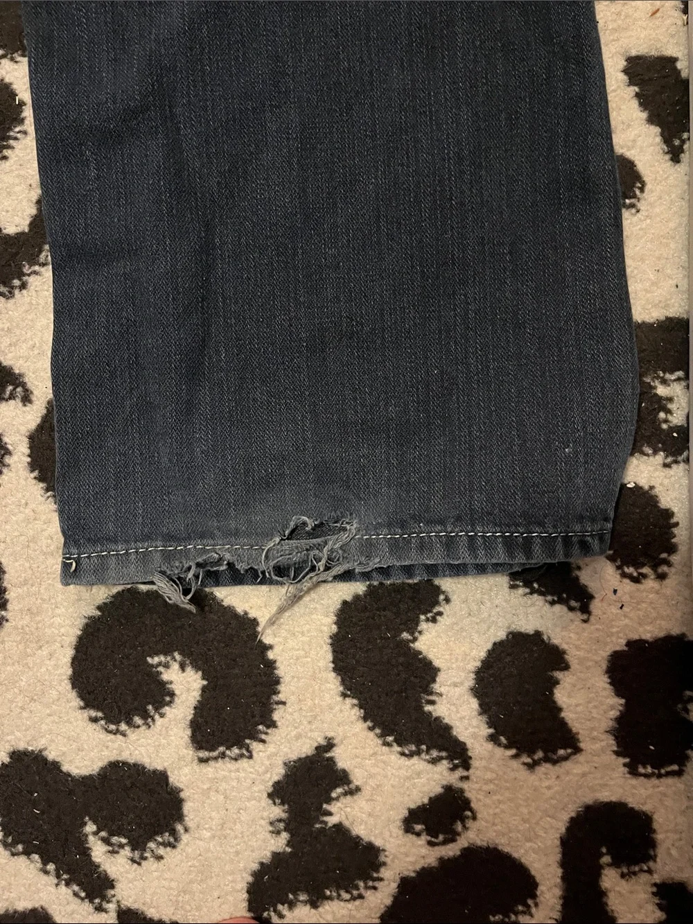 True Religion Men’s Straight Dark Blue Denim Jeans
